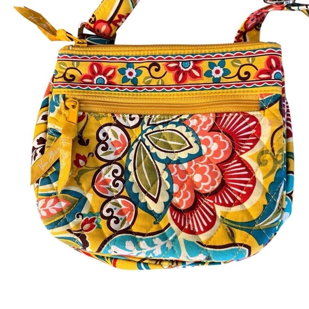 VERA BRADLEY Vibrant Floral Small Crossbody Bag